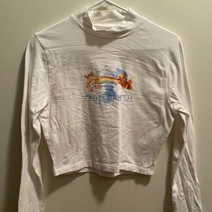 White teddy fresh carebears top